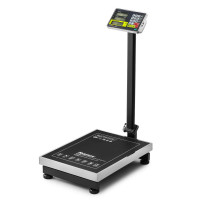 Торговые напольные весы M-ER 335 ACLP-300.50 "TURTLE" с расчетом стоимости товара LCD
