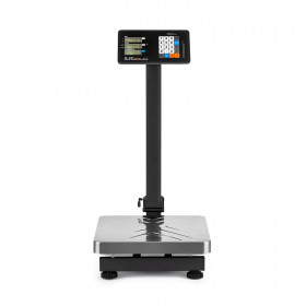 Торговые напольные весы M-ER 333 ACP-300.100 "TRADER" с расч. стоимости LCD