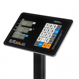 Торговые напольные весы M-ER 333 ACP-300.100 "TRADER" с расч. стоимости LCD