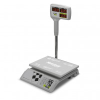 Торговые настольные весы M-ER 326 ACPX-32.5  "Slim'X" LED Белые